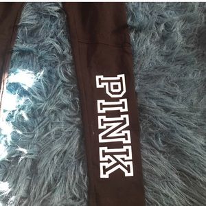 PINK leggings in black